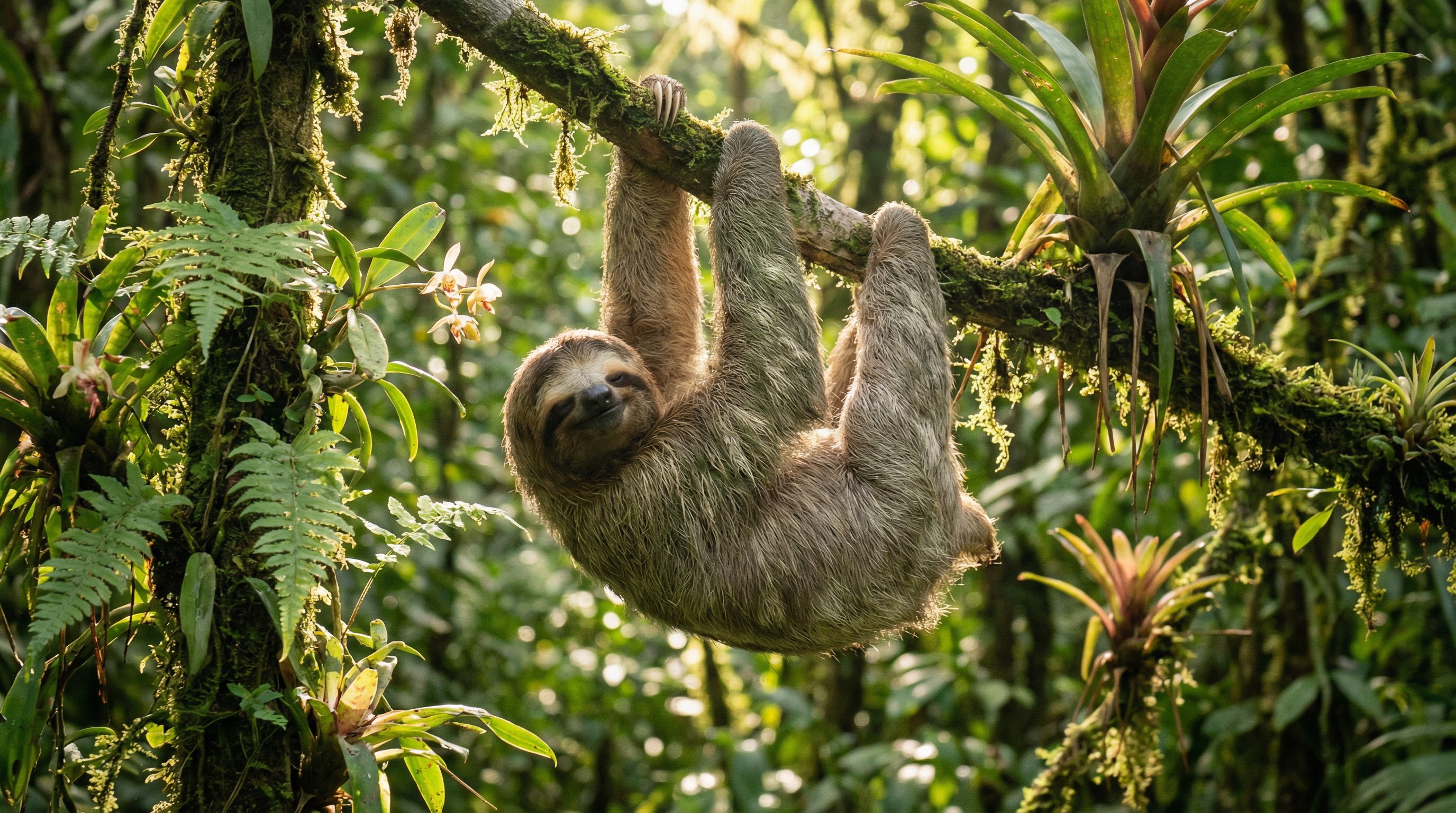 人兽树懒慢生活视频