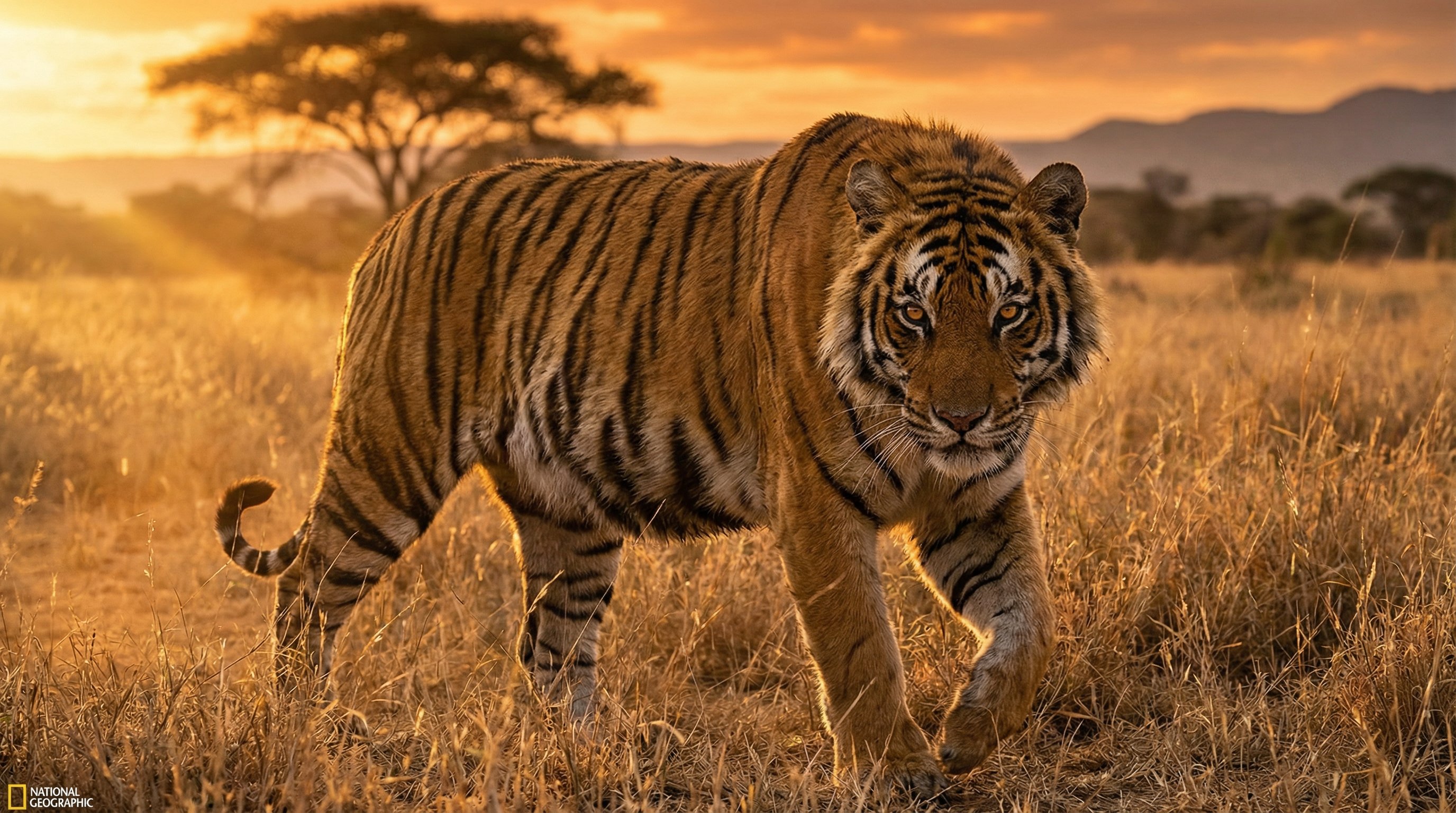 人兽老虎草原视频